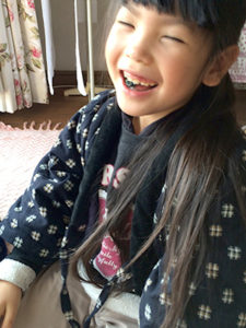Sちゃん（小学校一年生）　こどもはんてん