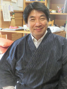 竹工房オンせ　高江雅人さま　着用商品：新文人織り作務衣