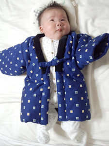 Kさまbabyちゃん（2か月半）　こどもはんてん　着用サイズ：90cm