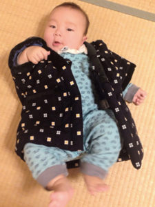 Tさまより（生後5か月半）　こどもやっこ110cm着用