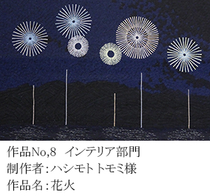 和木綿のはぎれで、手づくりコンテスト　11