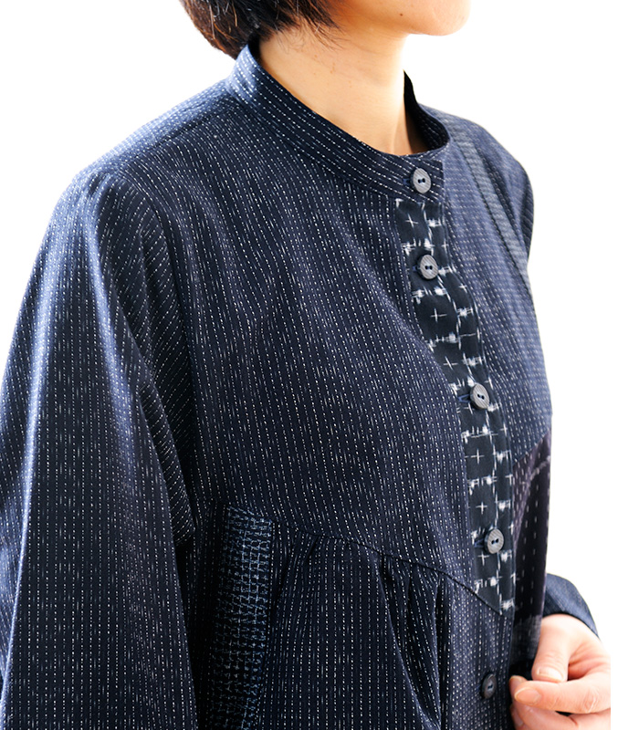 宮田織物オリジナルの婦人服ブランド「彩藍」